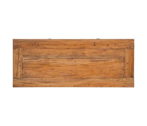 Aparador de madera maciza de caoba 75x30x65 cm