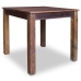 Mesa de comedor de madera reciclada mixta 82x80x76 cm