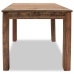 Mesa de comedor de madera reciclada mixta 82x80x76 cm