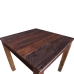 Mesa de comedor de madera reciclada mixta 82x80x76 cm