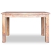 Mesa de comedor de madera maciza reciclada 120x60x77 cm