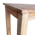 Mesa de comedor de madera maciza de caoba 120x60x77 cm