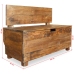 Banco de madera maciza de caoba 86x40x60 cm