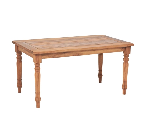 vidaXL Mesa de centro Batavia de madera de teca 90x50x45 cm