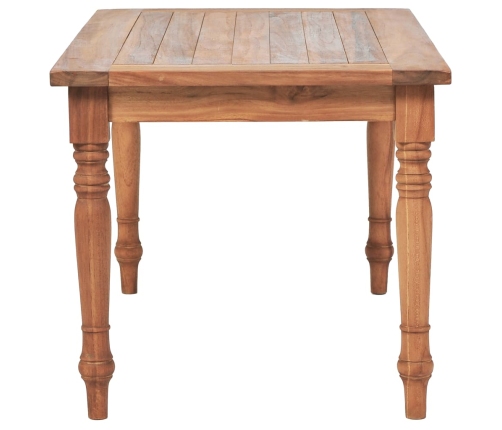 vidaXL Mesa de centro Batavia de madera de teca 90x50x45 cm