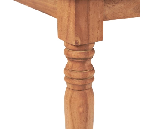 vidaXL Mesa de centro Batavia de madera de teca 90x50x45 cm