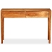 Mesa consola de madera maciza 118x30x80 cm