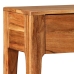 Mesa consola de madera maciza 118x30x80 cm