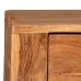 Mesa consola de madera maciza 118x30x80 cm