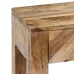 Mesa consola de madera maciza de mango 118x30x80 cm