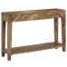 Mesa consola de madera maciza de mango 118x30x80 cm