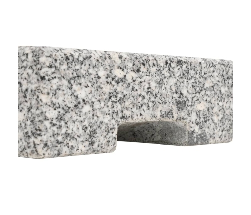 Base de sombrilla de granito rectangular 25 kg