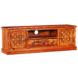 Mueble para TV madera maciza de sheesham 120x30x40 cm