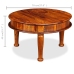 vidaXL Mesa de centro de madera maciza de sheesham 70x70x40 cm