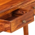 Mesa consola de madera maciza de sheesham 90x32x76 cm