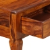 Mesa consola de madera maciza de sheesham 90x32x76 cm