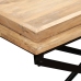 Mesa de centro de madera maciza de mango 110x55x42 cm