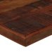 Mesa de bar madera maciza reciclada marrón oscuro 120x60x107 cm