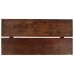 Mesa de bar madera maciza reciclada marrón oscuro 150x70x107 cm