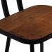 Juego de mesa alta y taburetes 3 piezas madera maciza reciclada