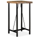 vidaXL Mesa de bar de madera maciza reciclada 60x60x107 cm