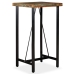 vidaXL Mesa de bar de madera maciza reciclada 60x60x107 cm