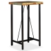 vidaXL Mesa de bar de madera maciza reciclada 60x60x107 cm