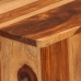 Mesa de centro de madera maciza de sheesham 70x70x30 cm