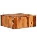 Mesa de centro de madera maciza de sheesham 70x70x30 cm