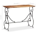 Mesa consola de madera maciza de sheesham 100x40x75 cm