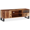 Mueble de TV de madera maciza de sheesham 120x30x40 cm