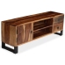 Mueble de TV de madera maciza de sheesham 120x30x40 cm