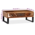 Mesa de centro de madera maciza sheesham 90x50x35 cm