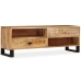 Mueble de TV de madera maciza de mango 120x30x40 cm