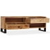 Mueble de TV de madera maciza de mango 120x30x40 cm