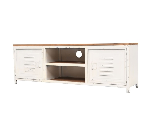 Mueble para TV blanco 120x30x40 cm