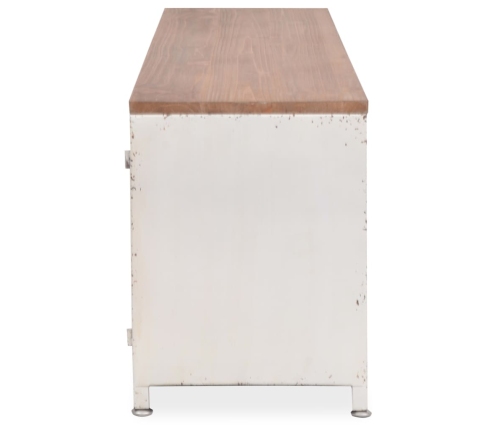 Mueble para TV blanco 120x30x40 cm