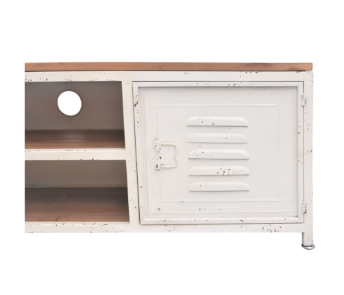 Mueble para TV blanco 120x30x40 cm