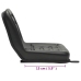 Asiento de tractor universal negro