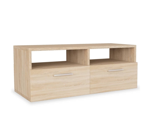 Mueble de TV madera de ingeniería roble 95x35x36 cm