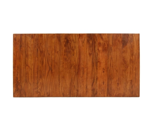 Mesa de comedor de madera maciza 180x90x76 cm