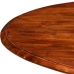 Mesa de comedor madera maciza de acacia acabado miel 80x76 cm