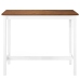 vidaXL Mesa de bar madera maciza 108x60x91 cm