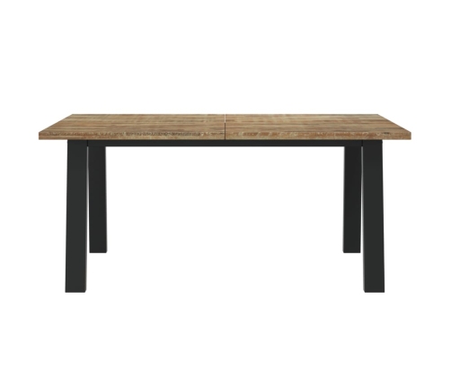 Mesa de comedor de madera maciza de acacia 170x90 cm