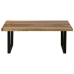 Mesa de centro de madera maciza de suar 102x56x41 cm