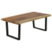 Mesa de centro de madera maciza de suar 102x56x41 cm