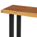 Mesa consola de madera maciza de suar 110x35x75 cm