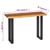 Mesa consola de madera maciza de suar 110x35x75 cm