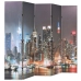 Biombo divisor plegable 200x170 cm Nueva York de noche