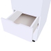 Mueble de cajones blanco 33x45x60 cm